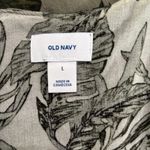 Old Navy Old‎ Navy Top Womens Large Green Cold Shoulder Tropical Vacation Beach Summer L Photo 9