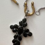 Carabiner Holder Necklace Stainless Steel Womens Jewelry Gold Photo 6