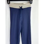 Aerie Offline By ‎ 7/8 Hi Rise Navy Blue Ribbed Legging SMALL NWT Photo 1