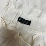 ZARA TRF White Waist-Tie Dress Pants Photo 3
