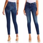 MOTHER Denim Mother High Waisted Looker In Teaming Up Wash Skinny Ankle Jeans, 25 Photo 1