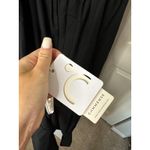 Commense Black‎ Strapless Smocked Bodice Maxi Dress Women's Size L Black Size L Photo 5