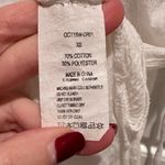 Rhythm White Sleeveless Belted Short Dress Cotton XS Lightweight Euro Summer Photo 4