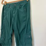 Kuhl  Cotton Nylon Performance Hiking Pants Womens 2 Teal Active Outdoor Photo 1