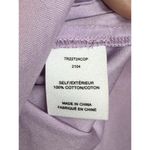 Derek Lam 10 Crosby OONA V-NECK RUFFLE BLOUSE IN LIGHT PURPLE Size 4 Photo 3