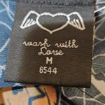 Hell Bunny NWOT  Womens Harlow Halloween Sheer Blouse‎ Top Pumpkin Bat Ghost Med Photo 4