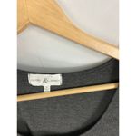 Thyme + Honey  Short Sleeve Grey Dress Size Small Photo 2