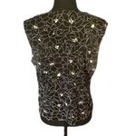 Worthington Petite Black Floral Two Piece Photo 3