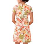 Spartina 449 NEW Tahlia Jersey Dress in Callawassie Flowers Seafoam XS Photo 2