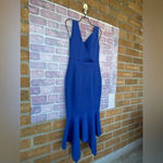 Elliatt Viola Dress in cobalt size small Photo 8