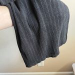 ZARA NWT semi-sheer black pants wide leg sz XL Photo 4