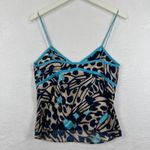 Diane Von Furstenberg  Sinead Butterfly Print Silk Blend Camisole Top Size M Photo 7
