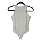 SKIMS  Fits Everybody High Neck Thong Bodysuit in Marble Cream Photo 1