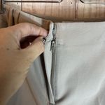 Talbots Beige Tailored Fit Wide Leg High Waist Stretch Neutral Trousers 8 Photo 1