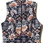 ASOS  sleeveless‎ scuba dress blue peach size 6 Photo 5