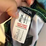 Nasty Gal Nwt Palm Animal Print Strappy Back Swimsuit Photo 4