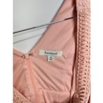 Francesca’s Mini Dress Floral Lace Sleeveless Size Medium V Neck A Photo 6