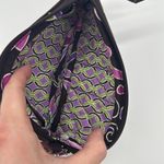 Vera Bradley ** Brown Paisley Floral Zipper Wallet Photo 4