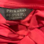 Primark  Hot Pink Long Sleeve Mesh Trim Rib Crop Top xxS(4-6) Photo 11