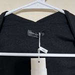 Naked Wardrobe  Black Long Sleeve Sculpt Bodysuit XS NEW Photo 3