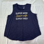 Apt. 9  Women’s Navy Blue Graphic Tank Top Sz XL Photo 5