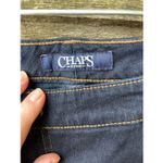 CHAPS  dark wash size 14  straight legs Daniella Curvy jeans Photo 8