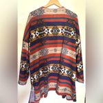 Scarlett Dear Colorful Aztec Print Patterned Cardigan Women Sz 3x Long Sleeve Photo 3