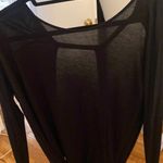 Forever 21 Long Sleeve Backless Workout Shirt Photo 0