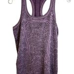 Lululemon Swiftly Racerback 2016 Seawheeze Heathered Lullaby Purple Womens 6 Photo 0