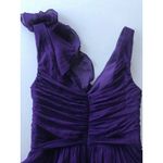J.Crew Serena Silk Chiffon Dress Purple Size 4 Photo 9