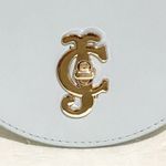 Juicy Couture  Light Blue Size XL Mini Belt Bag Faux Leather Rounded Photo 1