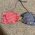 Victoria's Secret Rare Stars and Stripes American Flag Swim Top Bling Size Large Photo 3