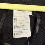 Charter Club  Black Raschel Knit Toggle Poncho Wrap Sz OS NWT Photo 6