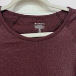 Athleta Long Sleeve Top - Maroon Sparkle - Medium Photo 2