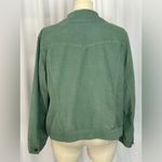 Source Unknown Caribbean Joe Sage Green Corduroy Button-up Women's Jacket (1013) Photo 2