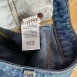 Bullhead Denim Co Bullhead Patches Distressed Cutoff Mom Jean Shorts Size 3‎ Photo 2