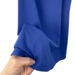 Nike  Pro Dri-FIT Training Women's Large Royal Blue Racerback Tank Slim Fit Gym Photo 6