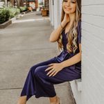 Navy jumpsuit Blue Size M Photo 1