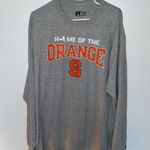 Russell Athletic Syracuse University - light Gray long sleeve graphic top Photo 6