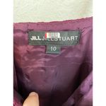 Jill Stuart  Eliza Dress Size 10 Wine Lace cutout gown midi Photo 1