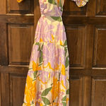 Sabo Skirt NWT  Poppi Maxi Cutout Dress Size 6 Medium Floral Boho Photo 0