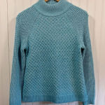 Talbots knit light blue sweater Photo 0