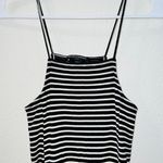 Brandy Melville Black White Abigail Striped Tank Dress Photo 1