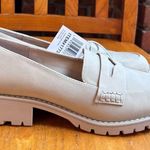 Dolce Vita womens Crisp chunky lug sole loafers academia preppy office dune 8 Tan Photo 4