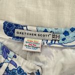 Gretchen Scott Women’s Blue Floral Extra Small Pants White Size XS Photo 3
