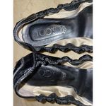 Tod's Womens JP  Black Ballet Flats/Shoes 39‎ Made In Italy Photo 8