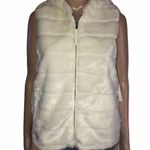 American Rag  fuzzy hooded vest Photo 0
