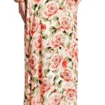 Bobeau High Low Large Floral Print Wrap Dress Size XS Photo 1