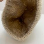 Rue 21  Cream Cable Knit Beanie With Pom Pom Photo 4