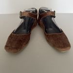 Free People Free People Mystic Mary Jane Flats Women Brown Velvet Ballet Romantic Size 7 37 Photo 5